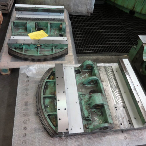 43-es. di rettifica su carri traversa tornio con applicazione biplast